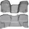 Коврики Weathertech Grey для Chevrolet Silverado (extended cab)(mkII)(no 4x4 shifter)(1 row bench)(no storage boxes under 2 row) 2007-2014, ціна: 14 302 грн.