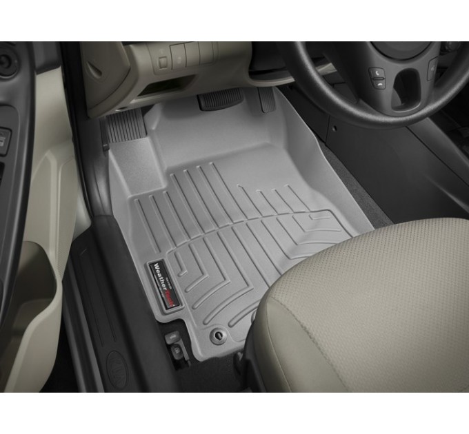 Коврики Weathertech Grey для Kia Cerato (sedan & hatch)(mkI)(1 row) 2009-2013, ціна: 6 216 грн.