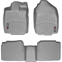 Коврики WeatherTech Grey для Ford Fusion (mkI); Lincoln MKZ (mkI); Mercury Milan (mkI)(2WD)(2 fixing posts) 2010-2013 (USA)