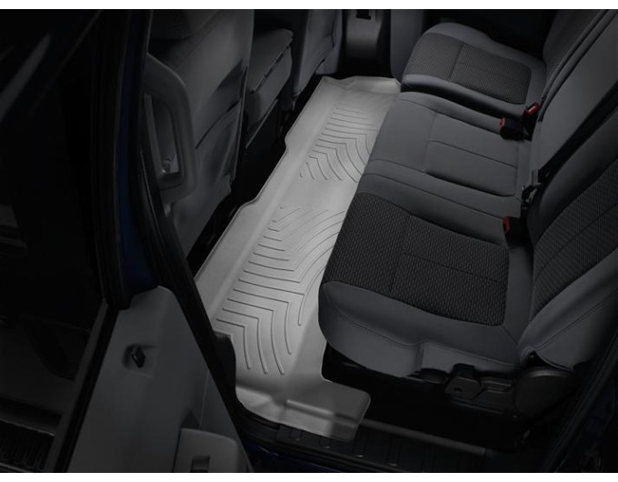 Коврики WeatherTech Grey для Ford Super Duty (mkIII)(double cab)(no 4x4 shifter)(1 row - 1pc.)(raised dead pedal) 2012-2016 automatic, цена: 15 243 грн.