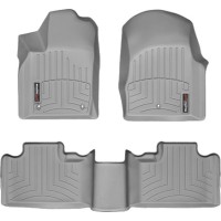 Коврики Weathertech Grey для Jeep Grand Cherokee (US)(WK2); Dodge Durango (mkIII)(1-2 row)(2 row bench) 2011-2012