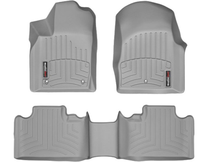 Коврики WeatherTech Grey для Dodge Durango (mkIII)(1-2 row)(2 row bucket) 2011-2012, цена: 11 709 грн.