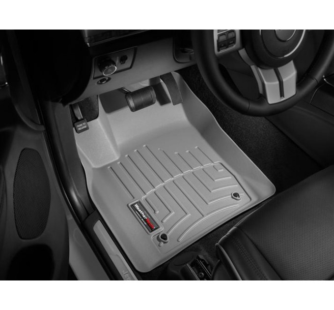 Коврики WeatherTech Grey для Jeep Grand Cherokee (WK2)(1 row) 2011-2012 (USA); Dodge Durango (mkIII)(1 row) 2011-2012, цена: 6 216 грн.