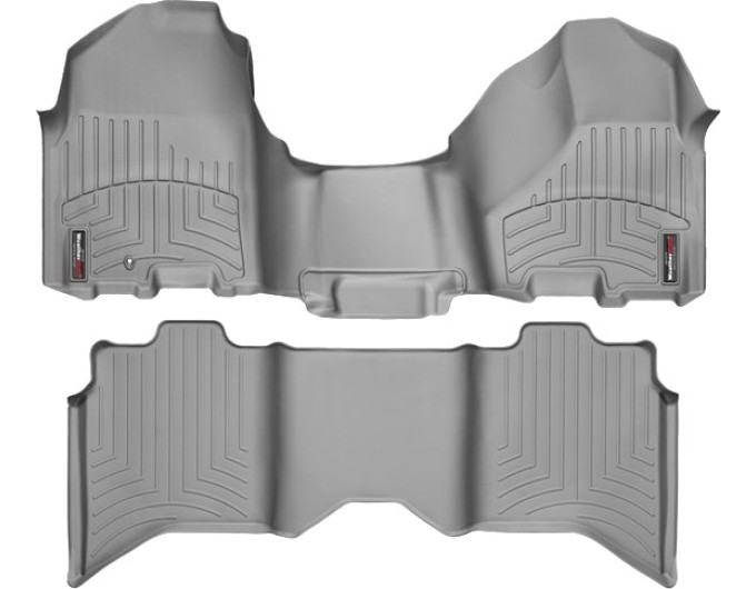 Коврики Weathertech Grey для Dodge Ram (crew cab)(mkIV)(1 fixing hook)(no 4x4 shifter)(with Armrest Console)(no PTO Kit) 2009-2012, ціна: 15 686 грн.
