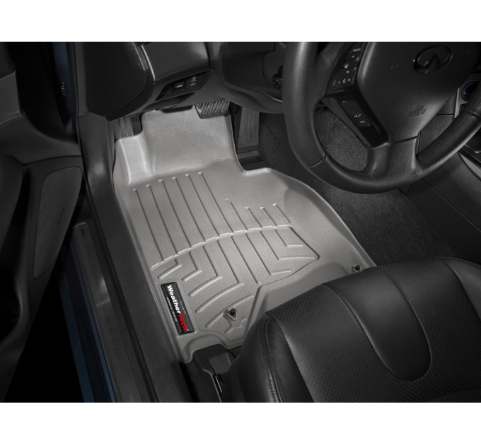 Коврики Weathertech Grey для Infiniti G (mkIV)(3 fixing hooks) 2010-2013 / Q40 (mkI) 2014-2015 / Q60 (coupe & cabrio)(mkI) 2013-2015 automatic, ціна: 10 779 грн.