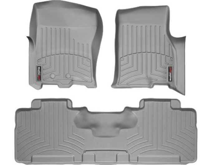 Коврики Weathertech Grey для Ford Expedition / Expedition EL; Lincoln Navigator / Navigator L(mkIII)(1-2 row) 2011-2017, ціна: 11 709 грн.
