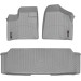 Коврики WeatherTech Grey для Dodge Grand Caravan (mkV)(1-2 row)(with console)(2 row bench)(no Stow & Go or Swivel & Go seats) 2012→, цена: 11 709 грн.
