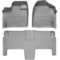 Коврики Weathertech Grey для Chrysler Town & Country (mkV); Volkswagen Routan (mkI)(1-2 row)(with super console)(2 row luxury bucket seats) 2011-2016, ціна: 11 709 грн.