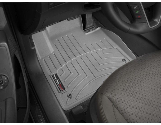 Коврики WeatherTech Grey для Hyundai Santa Fe (mkIII) / Grand Santa Fe (mkIII)(1 row) 2012-2018 (USA), цена: 7 167 грн.