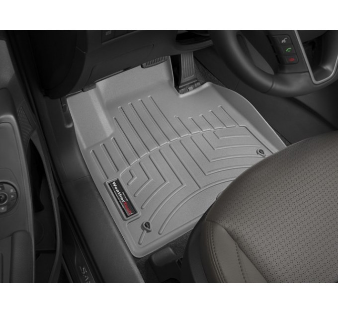 Коврики WeatherTech Grey для Hyundai Santa Fe (mkIII) / Grand Santa Fe (mkIII)(1 row) 2012-2018 (USA), цена: 6 216 грн.