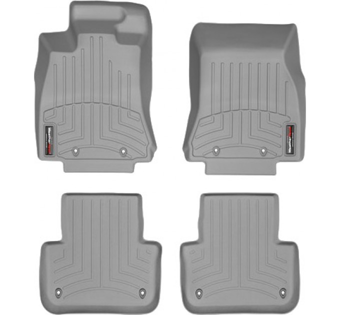 Коврики Weathertech Grey для Jaguar XF (X250)(RWD)(8 fixing hooks) 2013-2015, ціна: 11 488 грн.