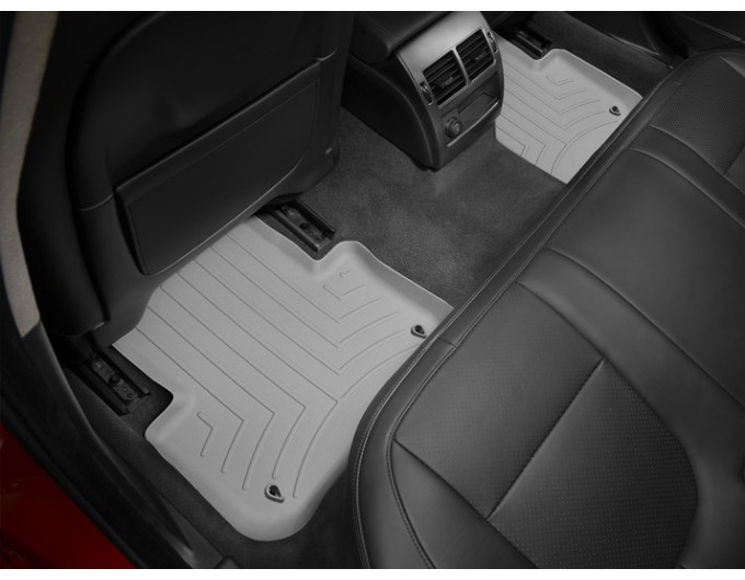Килимки WeatherTech Grey для Jaguar XF (X250)(with fixings)(2 row) 2013-2015, ціна: 5 260 грн.