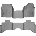 Коврики WeatherTech Grey для Dodge Ram (mkIV)(quad cab)(4 fixing hooks)(no 4x4 shifter)(with Armrest Console) 2012-2018, цена: 16 968 грн.