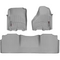Коврики WeatherTech Grey для Dodge Ram (mkIV)(mega cab)(4 fixing hooks)(with Full Lenght Console) 2012-2018, цена: 11 709 грн.