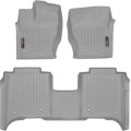 Коврики WeatherTech Grey для Land Rover Range Rover (mkIV)(long)(no console on 2 row) 2014-2017, цена: 11 709 грн.