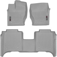 Коврики WeatherTech Grey для Land Rover Range Rover (mkIV)(long)(no console on 2 row) 2014-2017