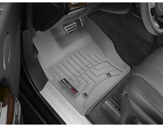 Коврики WeatherTech Grey для Land Rover Range Rover (mkIV)(long)(no console on 2 row) 2014-2017, цена: 11 709 грн.