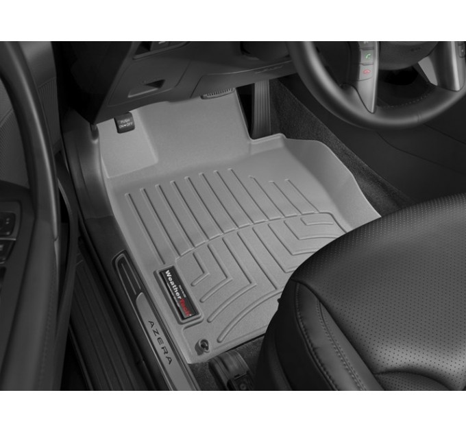Коврики WeatherTech Grey для Hyundai Grandeur/Azera (mkV); Kia Cadenza (mkI)(1 row) 2012-2017, цена: 6 216 грн.