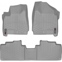 Коврики WeatherTech Grey для Cadillac SRX (mkII)(3 big fixings) 2012-2016