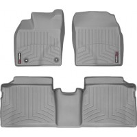 Коврики Weathertech Grey для Toyota Prius (US)(plug-in hybrid)(mkIII) 2012-2015
