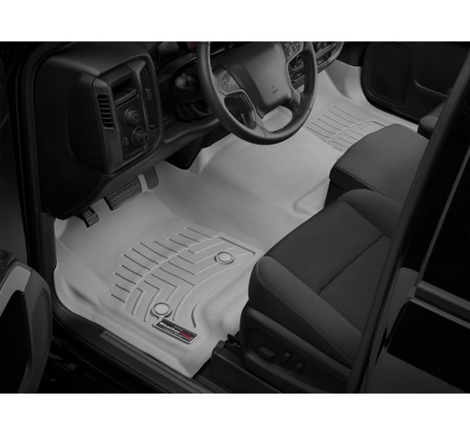 Коврики WeatherTech Grey для Chevrolet Tahoe; GMC Yukon (mkIV)(1-2 row) 2015→, цена: 12 440 грн.