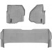 Коврики Weathertech Grey для Ford Super Duty (double cab)(mkIII)(with 4x4 shifter)(raised dead pedal) 2012-2016 automatic, ціна: 12 640 грн.