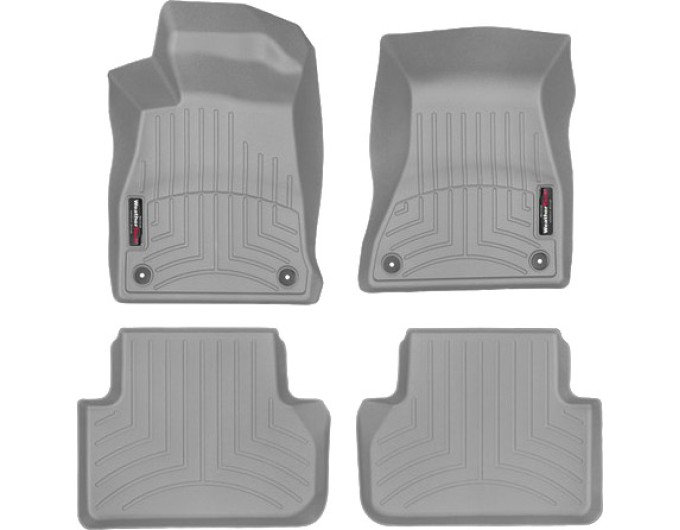 Коврики WeatherTech Grey для Audi A4/S4/RS4 (B9) / A5/S5/RS5 (mkII)(sportback)(no fixings on 2 row) 2016→, цена: 11 488 грн.