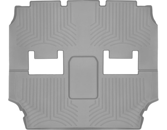 Коврики WeatherTech Grey для Chrysler Pacifica (mkII)(not hybrid)(Touring & Limited Trim)(2 row - 3 seat bench or 2 row - bucket seats)(2-3 row) 2016→, цена: 6 847 грн.