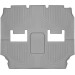 Коврики WeatherTech Grey для Chrysler Pacifica (mkII)(not hybrid)(Touring & Limited Trim)(2 row - 3 seat bench or 2 row - bucket seats)(2-3 row) 2016→, цена: 6 847 грн.