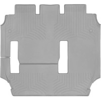 Коврики WeatherTech Grey для Chrysler Pacifica (mkII)(not hybrid)(2 row - 2 seat bench)(2-3 row) 2016-2020