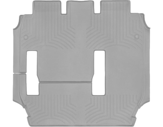 Коврики WeatherTech Grey для Chrysler Pacifica (mkII)(not hybrid)(2 row - 2 seat bench)(2-3 row) 2016-2020, цена: 6 847 грн.