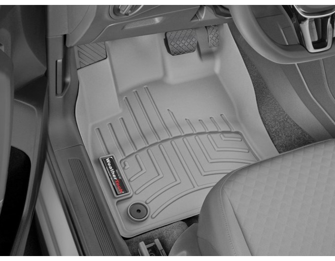 Коврики WeatherTech Grey для Skoda Kodiak / Karoq (mkI); Volkswagen Tiguan (mkII) / Touran (mkII) / T-Roc (mkI); Seat Tarraco (mkI)(1 row) 2015→, цена: 6 692 грн.