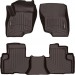 Коврики WeatherTech Choco для Mitsubishi Outlander (mkIII)(PHEV)(no gas lever)(1-2 row) 2015→, цена: 10 986 грн.