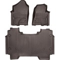 Коврики WeatherTech Choco для Dodge Ram (mkV)(crew cab)(1 row bucket seats)(no storage under 2 row) 2019→, цена: 13 915 грн.
