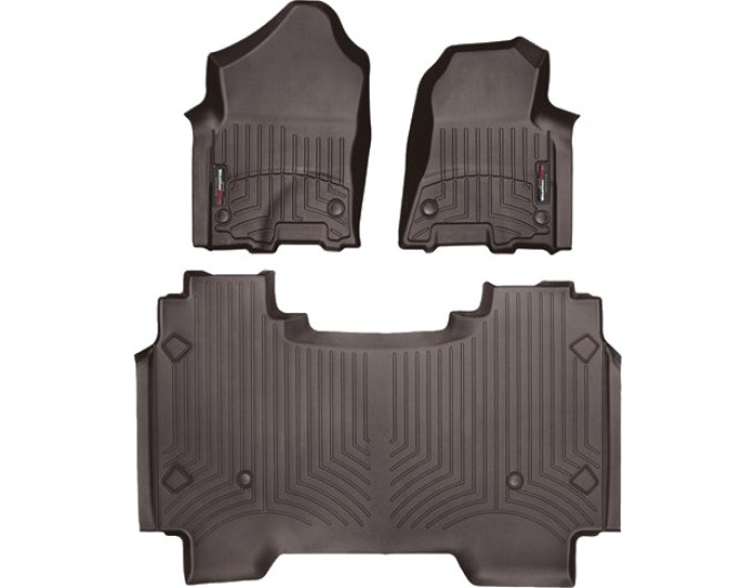 Коврики WeatherTech Choco для Dodge Ram (mkV)(crew cab)(1 row bucket seats)(no storage under 2 row) 2019→, цена: 13 915 грн.