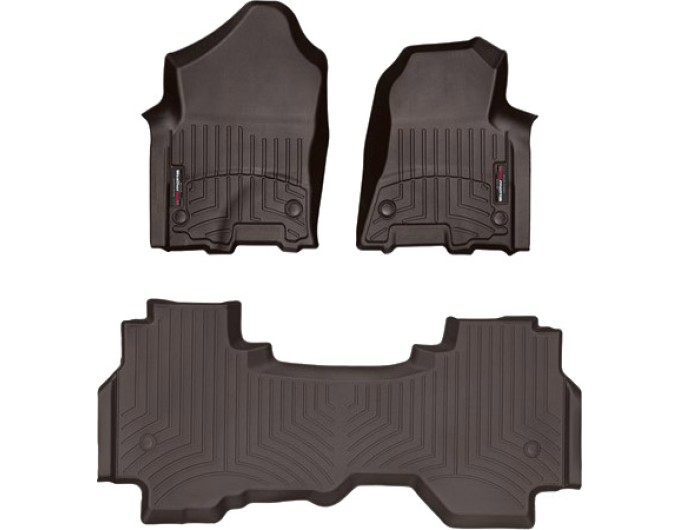 Коврики WeatherTech Choco для Dodge Ram (mkV)(quad cab)(1 row bench seats) 2019→, цена: 13 915 грн.