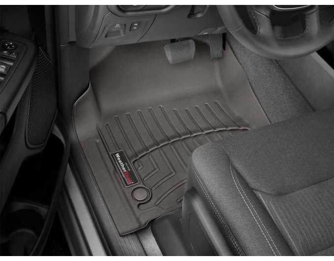 Коврики WeatherTech Choco для Dodge Ram (mkV)(crew cab)(1 row bucket seats)(no storage under 2 row) 2019→, цена: 13 915 грн.
