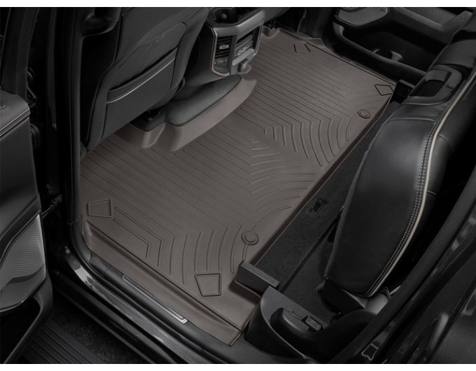 Коврики WeatherTech Choco для Dodge Ram (mkV)(crew cab)(1 row bench seats)(with storage under 2 row) 2019→, цена: 15 686 грн.