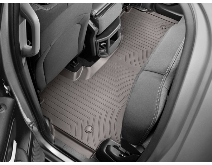 Коврики WeatherTech Choco для Dodge Ram (mkV)(quad cab)(1 row bucket seats) 2019→, цена: 15 686 грн.