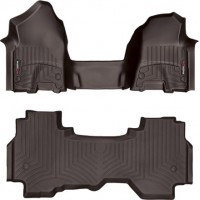 Коврики Weathertech Choco для Dodge Ram (quad cab)(mkV)(1 row bucket seats) 2019→