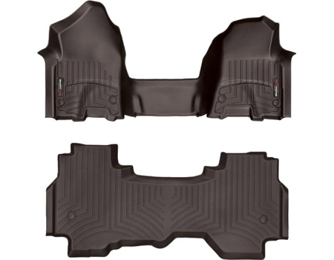 Коврики WeatherTech Choco для Dodge Ram (mkV)(quad cab)(1 row bucket seats) 2019→, цена: 15 686 грн.