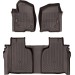 Коврики WeatherTech Choco для Chevrolet Silverado (mkIV); GMC Sierra (mkV)(crew cab)(1 row bucket)(with storage under 2 row) 2019→, цена: 13 915 грн.
