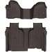 Коврики WeatherTech Choco для Chevrolet Silverado (mkIV); GMC Sierra (mkV)(crew cab)(1 row bench)(no storage under 2 row) 2019→, цена: 15 686 грн.