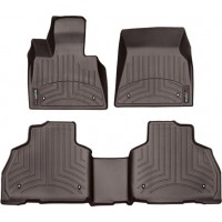 Коврики WeatherTech Choco для BMW X7 (G07)(7 seats)(1-2 row) 2019→