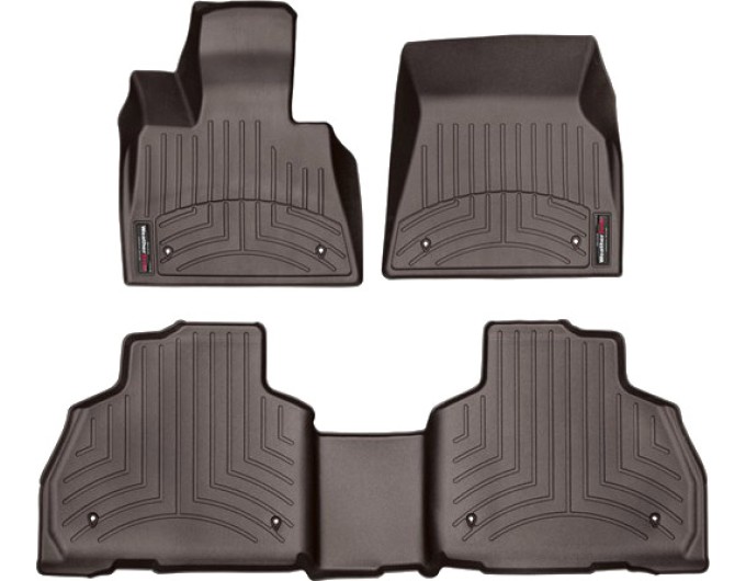 Коврики WeatherTech Choco для BMW X7 (G07)(7 seats)(1-2 row) 2019→, цена: 11 709 грн.