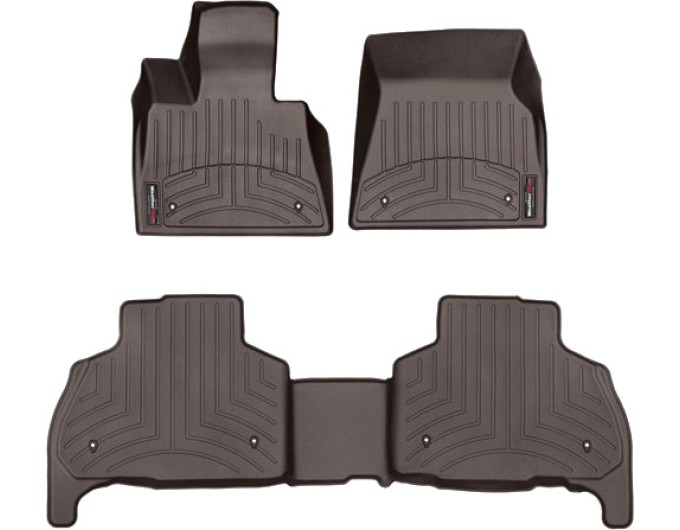 Коврики WeatherTech Choco для BMW X5 (F95; G05)(7 seats)(1-2 row) 2018→, цена: 11 709 грн.