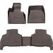Коврики WeatherTech Choco для BMW X5 (F95; G05)(7 seats)(1-2 row) 2018→, цена: 11 709 грн.