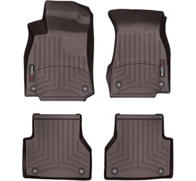 Коврики Weathertech Choco для Audi A6/S6/RS6 (C8) / A7/S7 (mkII) 2018→, ціна: 11 488 грн.