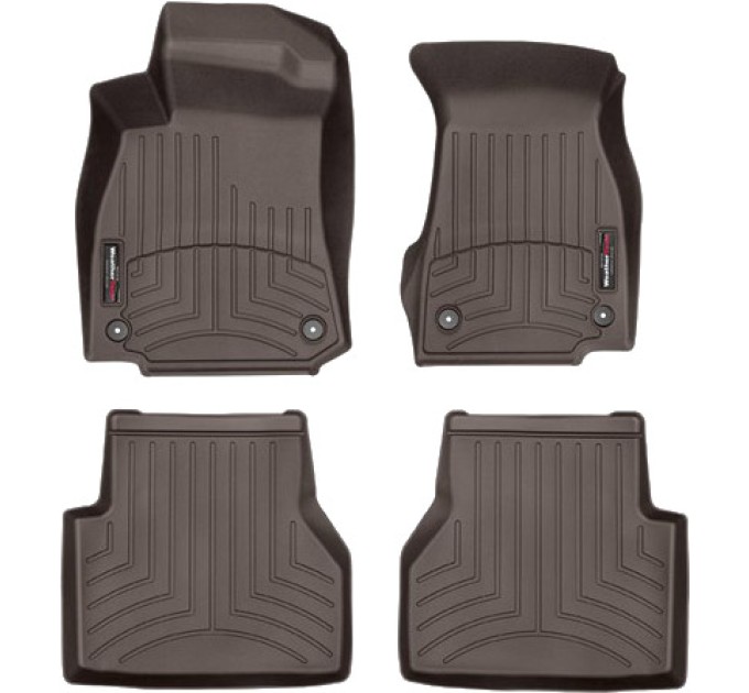 Коврики WeatherTech Choco для Audi A6/S6/RS6 (C8) / A7/S7/RS7 (mkII)(4 fixings) 2018→, цена: 11 488 грн.