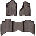 Коврики WeatherTech Choco для Dodge Ram 2500HD (mkV)(crew cab)(1 row bucket) 2019→, цена: 13 915 грн.